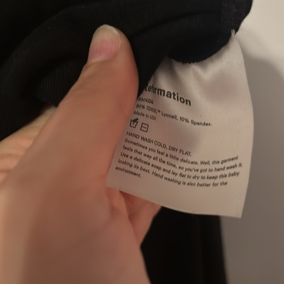 Reformation Black Strappy Dress - Picture 8 of 11